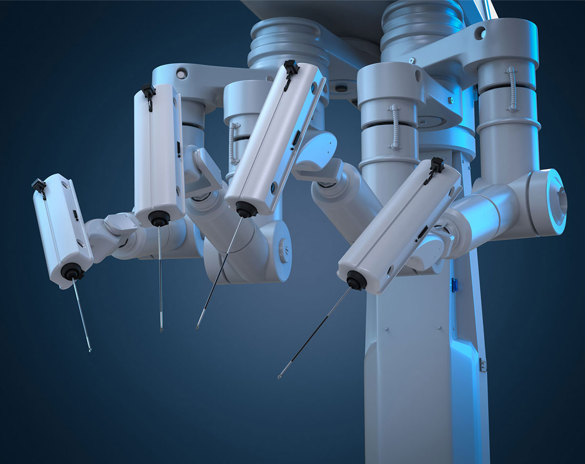 minimally invasive surgery using a Robot